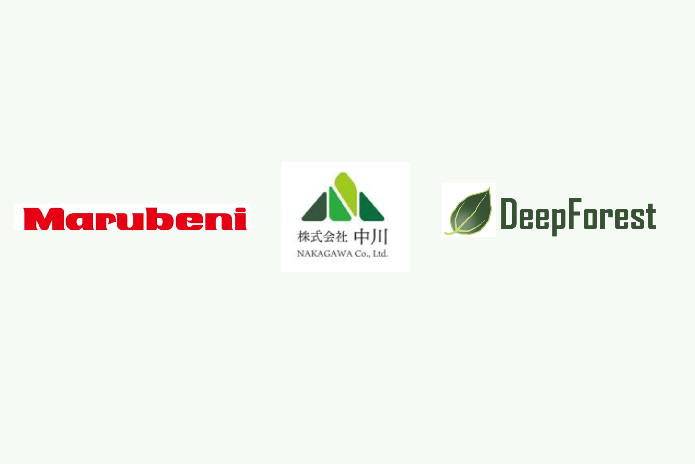 丸紅株式会社、株式会社中川及びDeepForest Technologies株式会社の3社による Jクレジット創出に関する連携について 丸紅株式会社、株式会社中川及びDeepForest Technologies株式会社の3社による Jクレジット創出に関する連携について